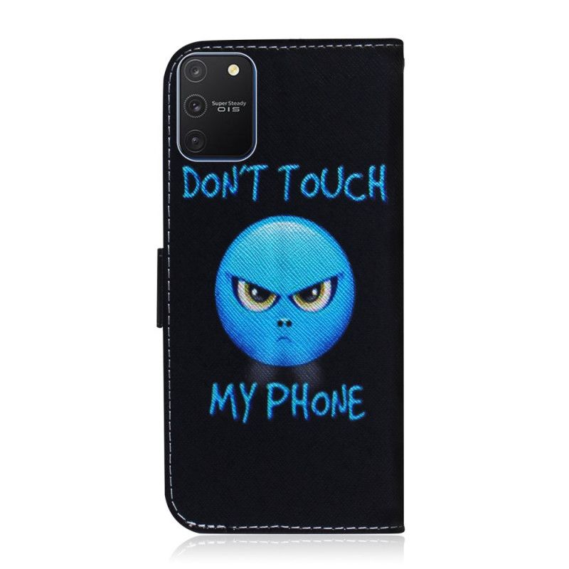 Leren Hoesje voor Samsung Galaxy S10 Lite Emoji-Telefoon