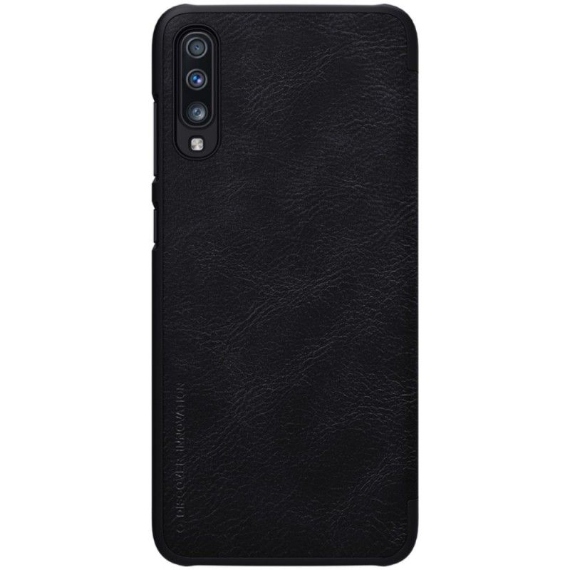 Folio-hoesje voor Samsung Galaxy A70 Rood Nillkin Qin-Reeks