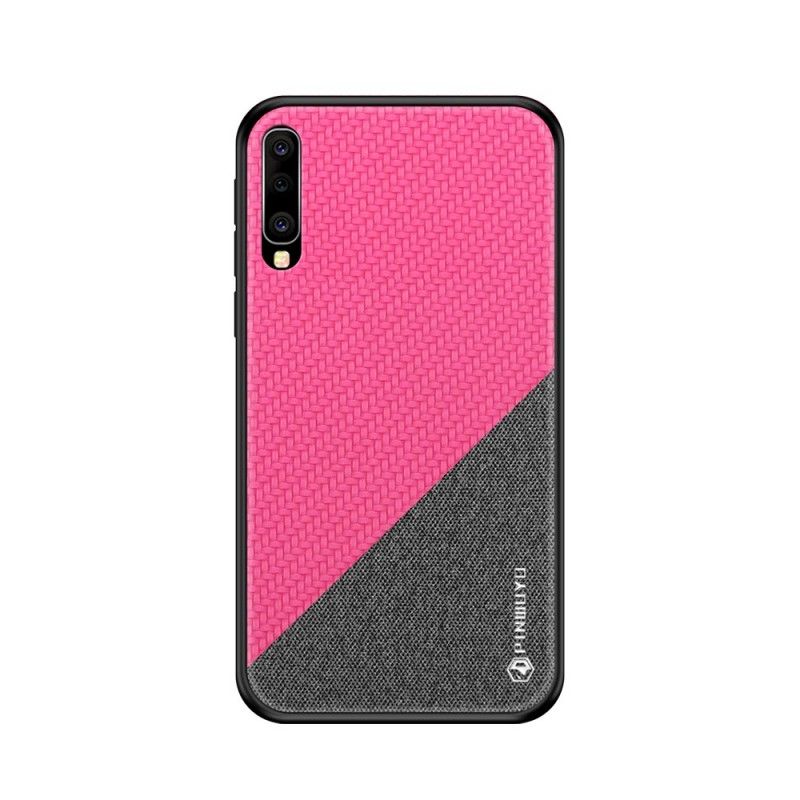 Hoesje Samsung Galaxy A70 Magenta Zwart Pinwuyo Eer-Serie