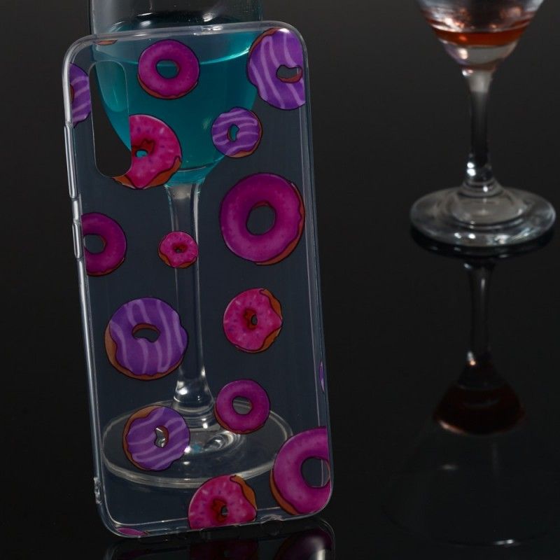 Hoesje voor Samsung Galaxy A70 Fan Van Donuts