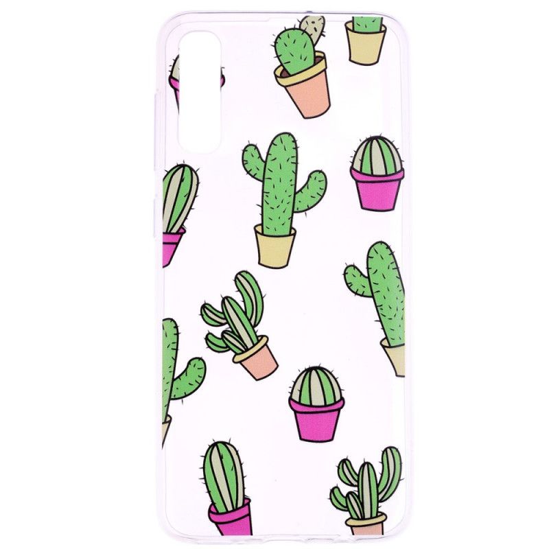 Hoesje voor Samsung Galaxy A70 Minicactus