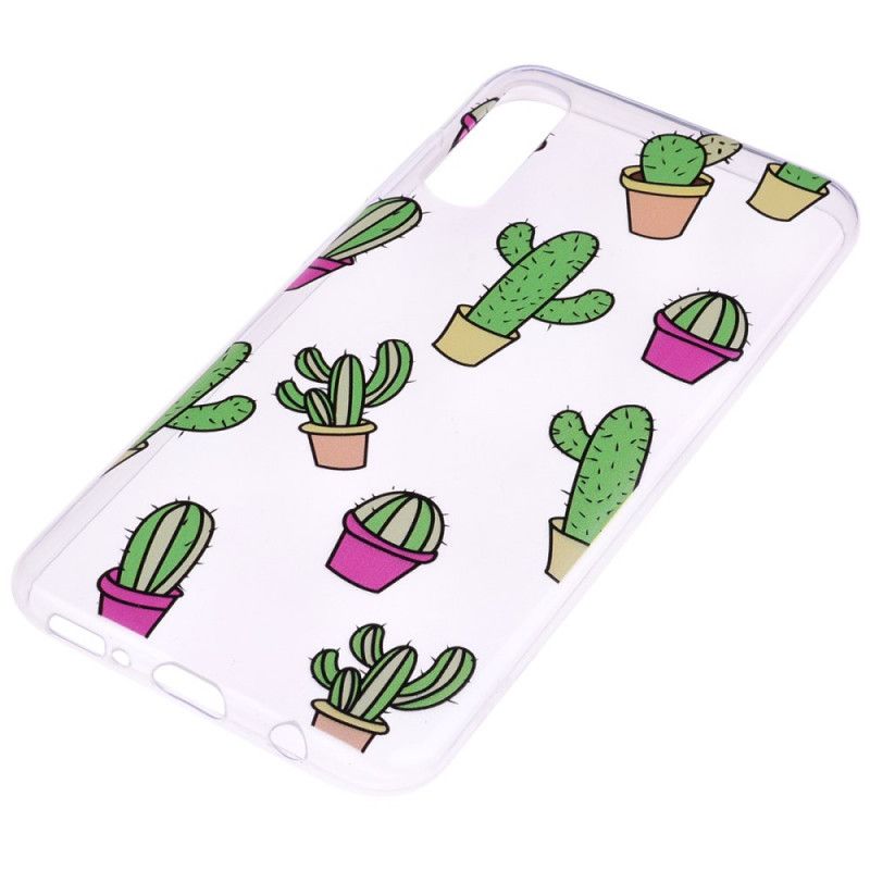 Hoesje voor Samsung Galaxy A70 Minicactus