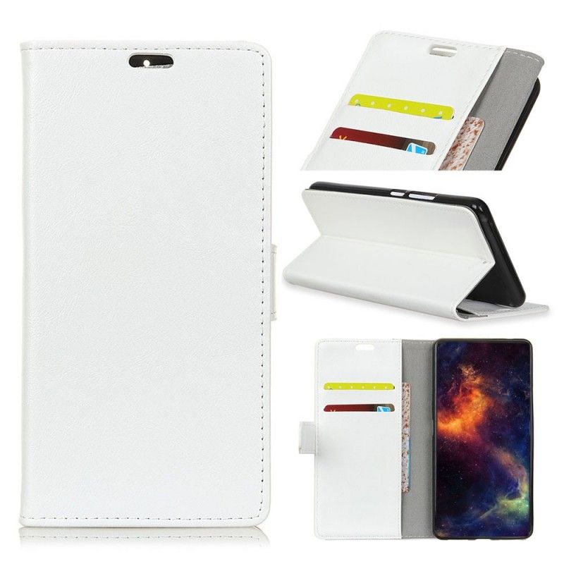 Cover Folio-hoesje Sony Xperia 10 Plus Telefoonhoesje Eenvoudig Glanzend Leereffect