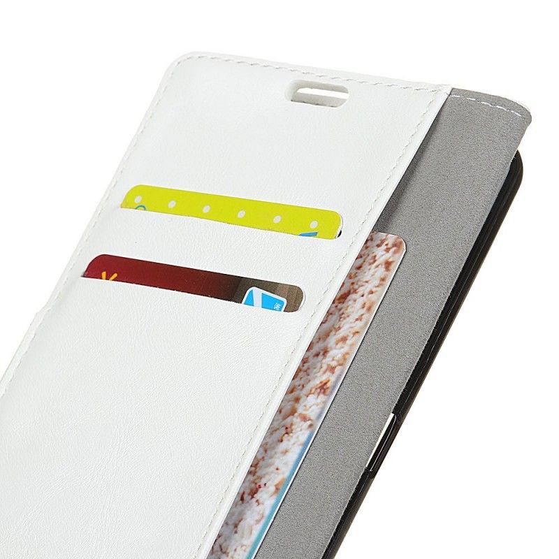 Cover Folio-hoesje Sony Xperia 10 Plus Telefoonhoesje Eenvoudig Glanzend Leereffect