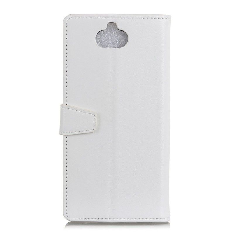 Cover Folio-hoesje Sony Xperia 10 Plus Telefoonhoesje Eenvoudig Glanzend Leereffect