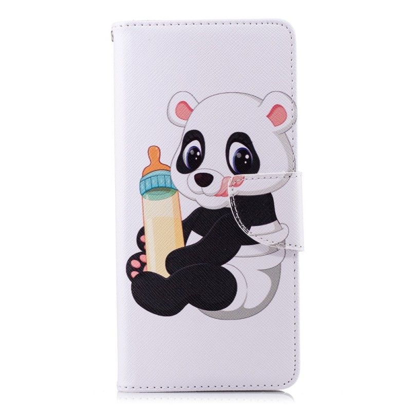 Bescherming Hoesje Samsung Galaxy Note 9 Telefoonhoesje Babypanda