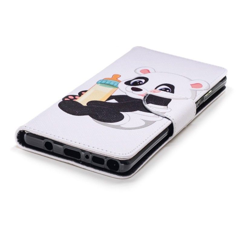 Bescherming Hoesje Samsung Galaxy Note 9 Telefoonhoesje Babypanda