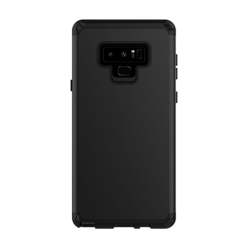 Cover Hoesje Samsung Galaxy Note 9 Roségoud Zwart Telefoonhoesje Premium Afneembaar