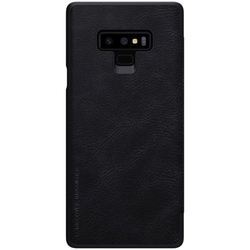 Folio-hoesje Samsung Galaxy Note 9 Bruin Zwart Nillkin Qin-Reeks