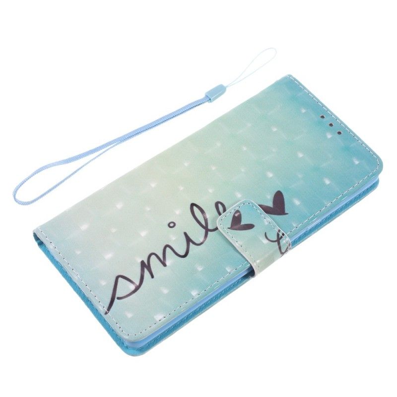 Leren Hoesje voor Samsung Galaxy Note 9 String Smile