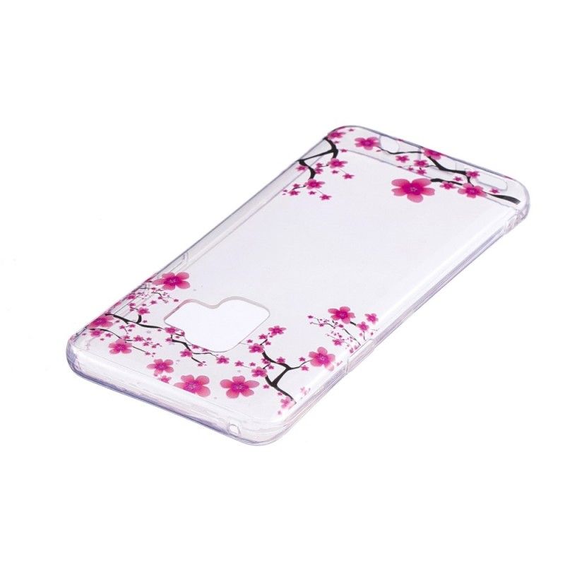 Cover Hoesje Samsung Galaxy S9 Telefoonhoesje Pruimenbloesems