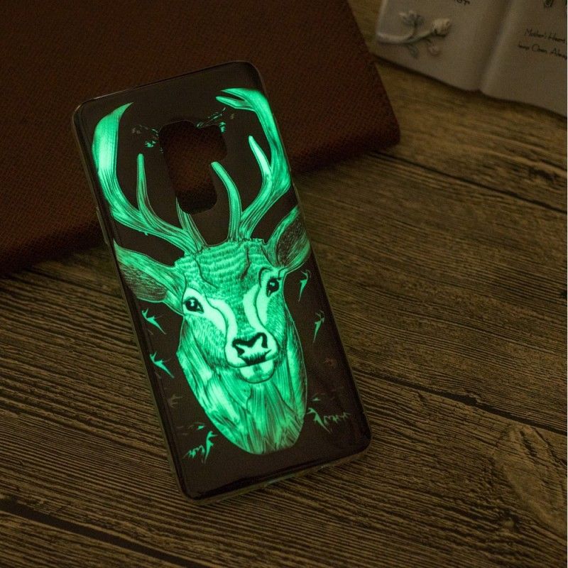 Hoesje Samsung Galaxy S9 Fluorescerend Majestueus Hert