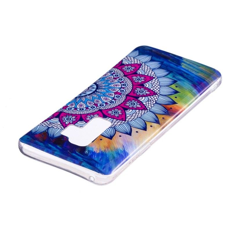 Hoesje Samsung Galaxy S9 Fluorescerende Mandala