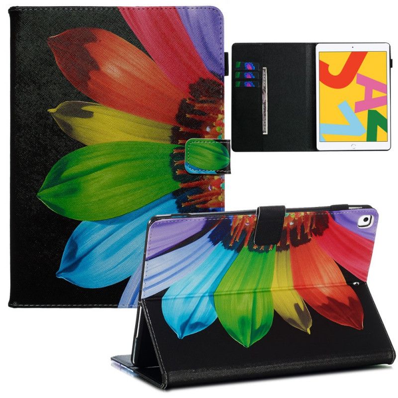 Bescherming Hoesje iPad 10.2" (2019) (2020) Telefoonhoesje Bloemkleur