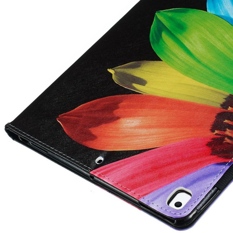 Bescherming Hoesje iPad 10.2" (2019) (2020) Telefoonhoesje Bloemkleur