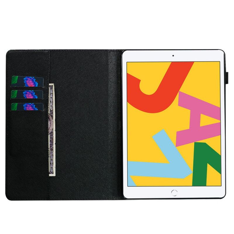 Bescherming Hoesje iPad 10.2" (2019) (2020) Telefoonhoesje Bloemkleur