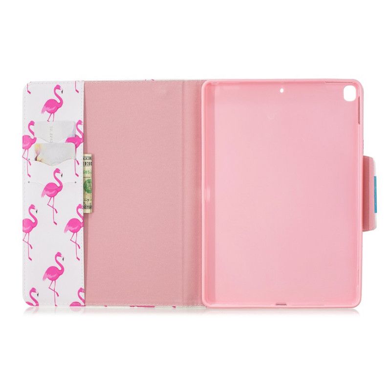 Bescherming Hoesje iPad 10.2" (2019) (2020) Telefoonhoesje Flamingo'S