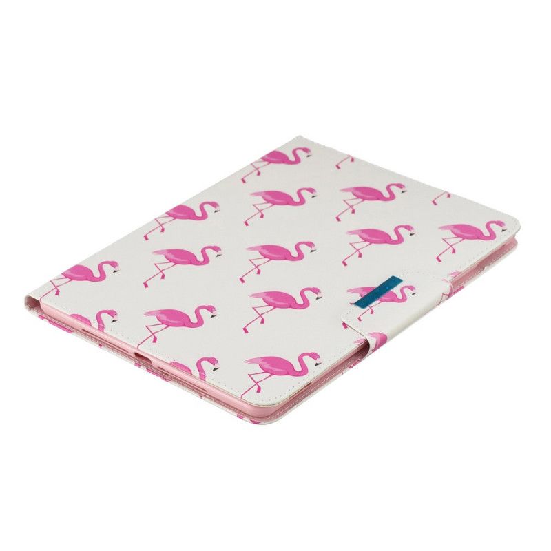 Bescherming Hoesje iPad 10.2" (2019) (2020) Telefoonhoesje Flamingo'S