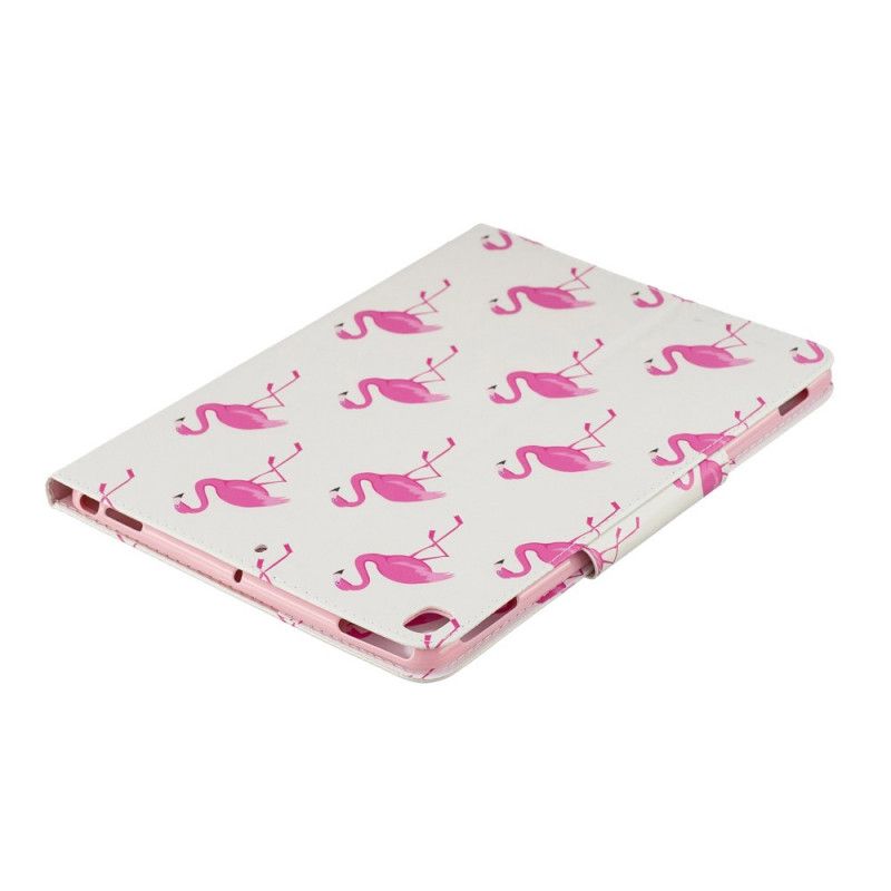 Bescherming Hoesje iPad 10.2" (2019) (2020) Telefoonhoesje Flamingo'S