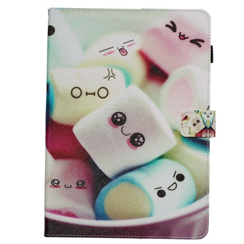 Bescherming Hoesje iPad 10.2" (2019) (2020) Telefoonhoesje Leuke Marshmallows