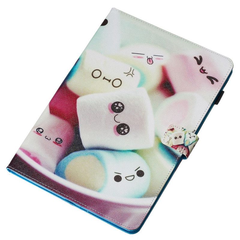 Bescherming Hoesje iPad 10.2" (2019) (2020) Telefoonhoesje Leuke Marshmallows