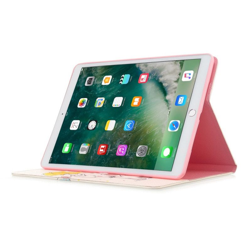 Case iPad 10.2" (2019) (2020) Telefoonhoesje Olifant In De Regen