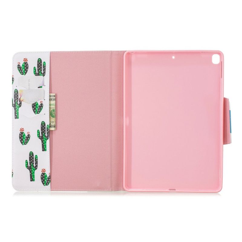 Cover Folio-hoesje iPad 10.2" (2019) (2020) Telefoonhoesje Cactus