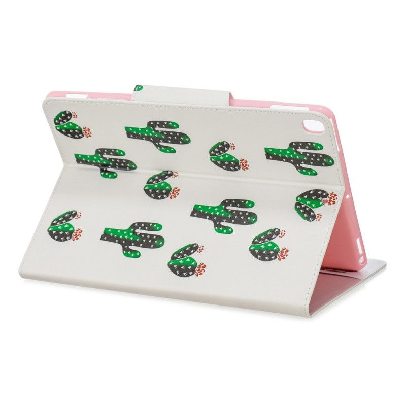 Cover Folio-hoesje iPad 10.2" (2019) (2020) Telefoonhoesje Cactus