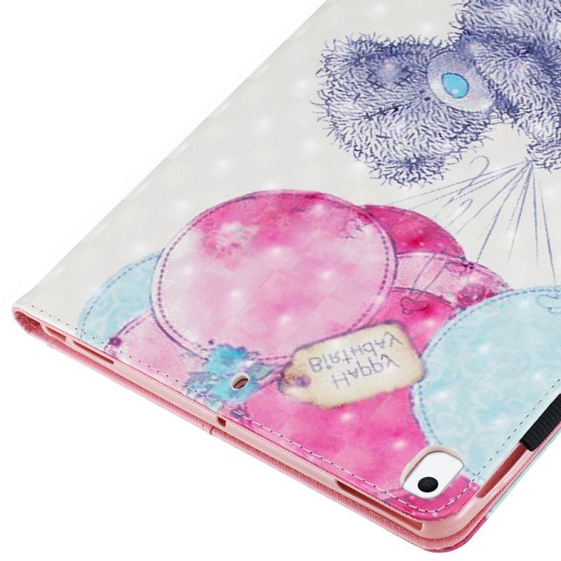 Cover Folio-hoesje iPad 10.2" (2019) (2020) Telefoonhoesje Teddybeer