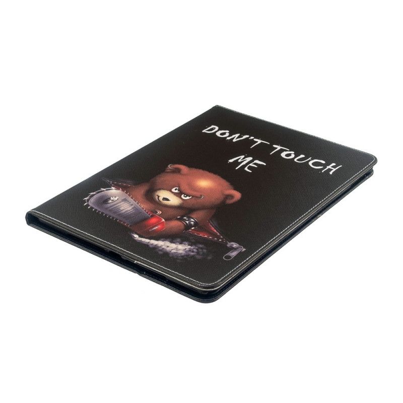 Cover iPad 10.2" (2019) (2020) Bruin Zwart Raak Me Niet Aan
