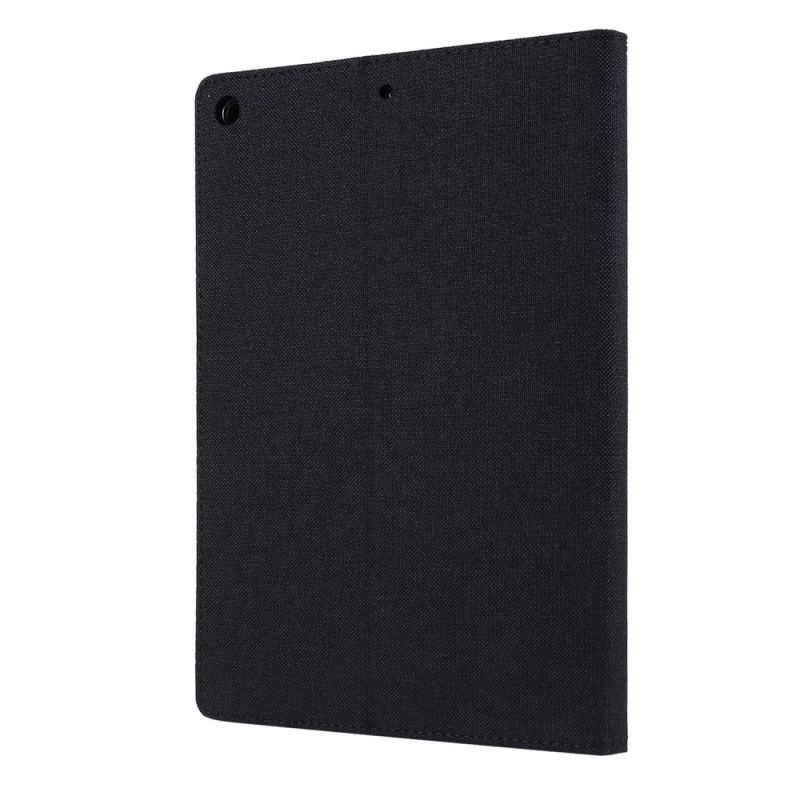 Cover iPad 10.2" (2019) (2020) Grijs Zwart Stof