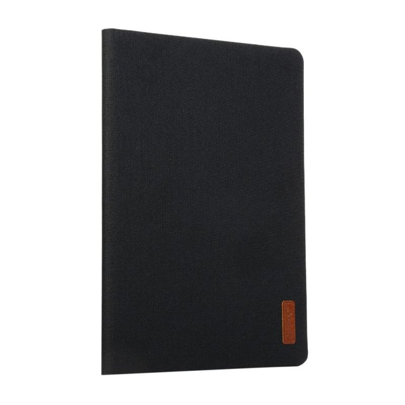 Cover iPad 10.2" (2019) (2020) Grijs Zwart Stofeffect