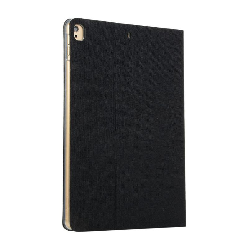 Cover iPad 10.2" (2019) (2020) Grijs Zwart Stofeffect