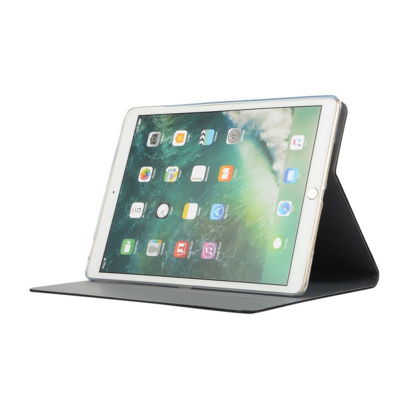 Cover iPad 10.2" (2019) (2020) Grijs Zwart Stofeffect