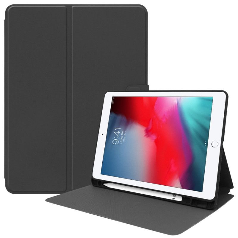 Cover voor iPad 10.2" (2019) (2020) Rood Zwart Smart Case-Stijl