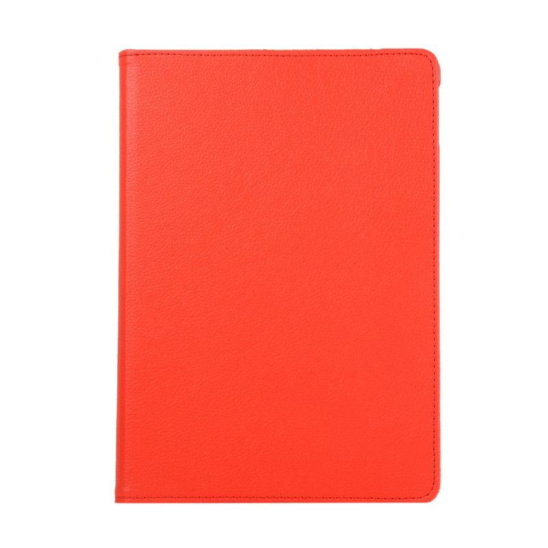 Cover voor iPad 10.2" (2019) (2020) Wit Zwart Lychee Kunstleer