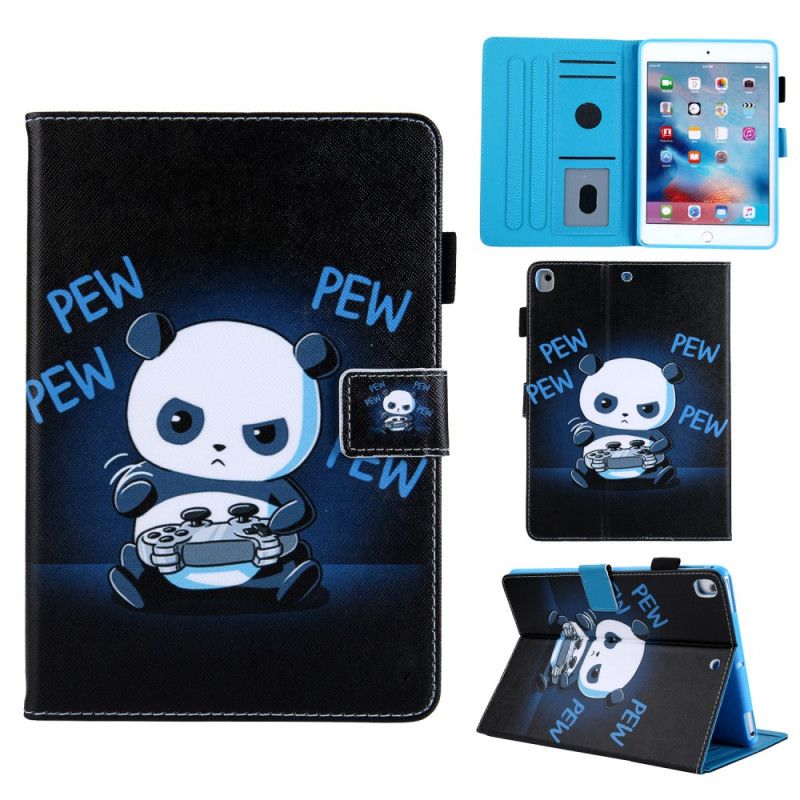 Flip Case Leren iPad 10.2" (2019) (2020) Panda Bank