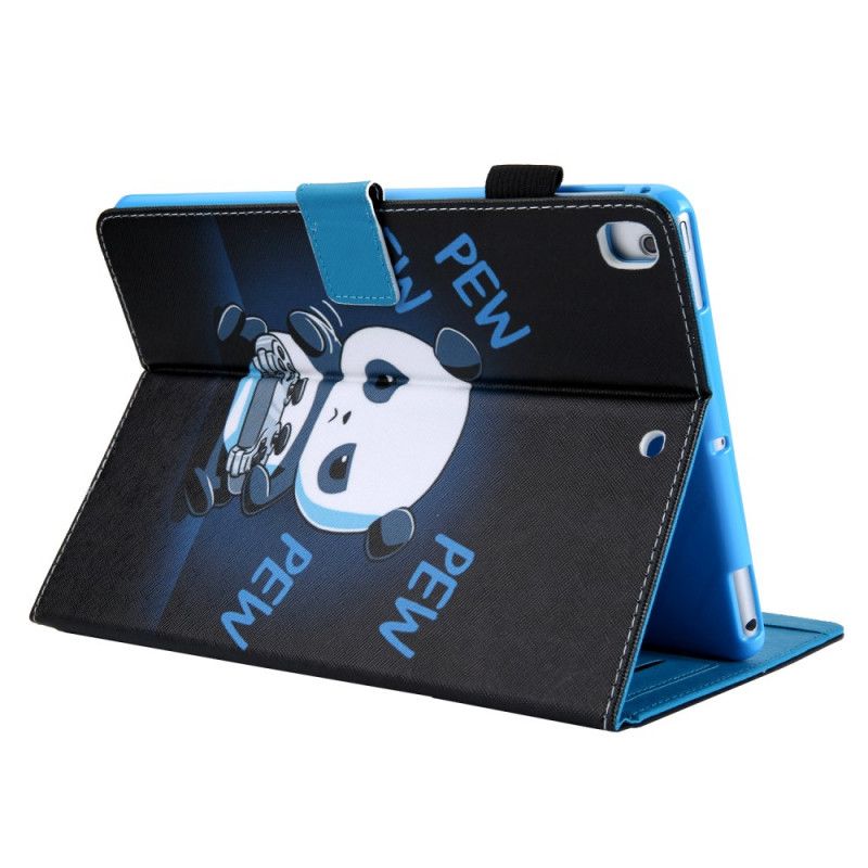 Flip Case Leren iPad 10.2" (2019) (2020) Panda Bank