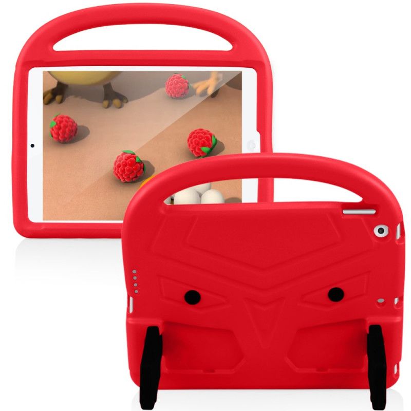 Hoesje voor iPad 10.2" (2019) (2020) Rood Zwart Kindermus