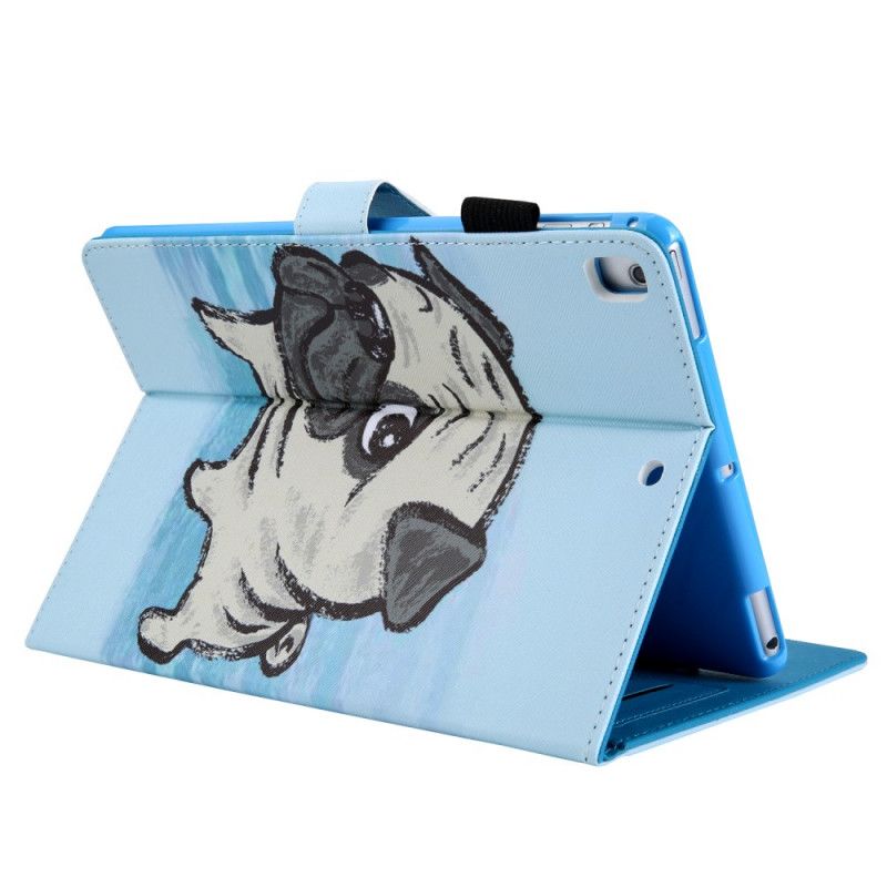 Leren Hoesje iPad 10.2" (2019) (2020) Grote Hond