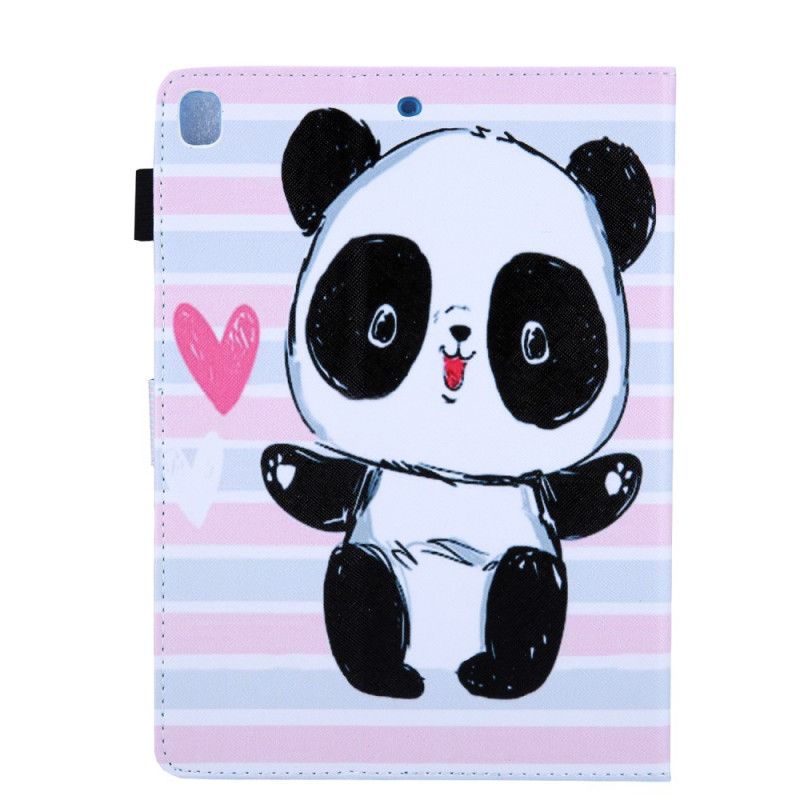 Leren Hoesje iPad 10.2" (2019) (2020) Panda Liefde