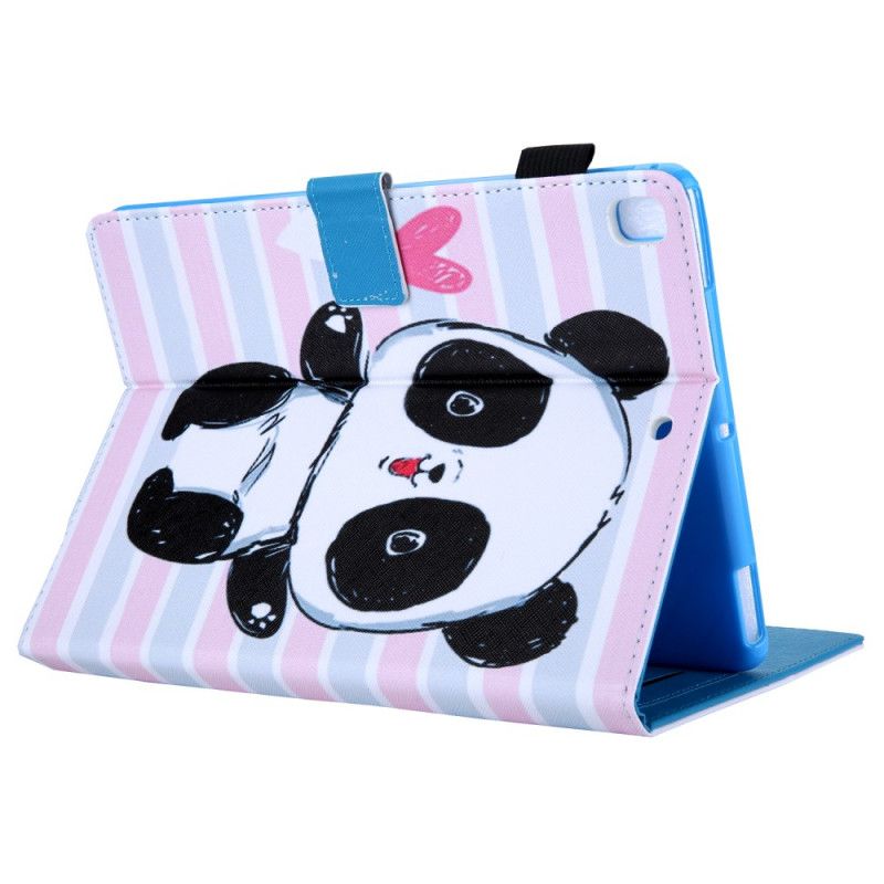 Leren Hoesje iPad 10.2" (2019) (2020) Panda Liefde