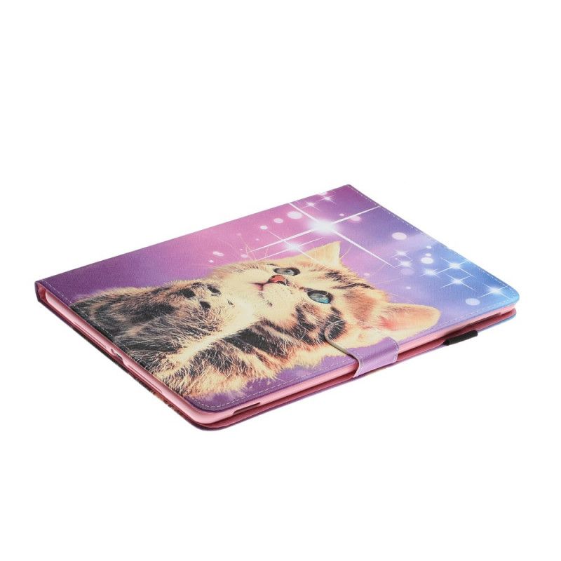 Leren Hoesje iPad 10.2" (2019) (2020) Ster Kitten