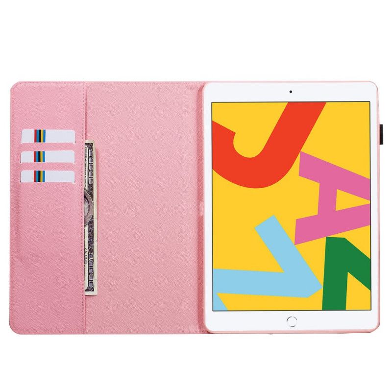 Leren Hoesje iPad 10.2" (2019) (2020) Stop Nooit Met Dromen