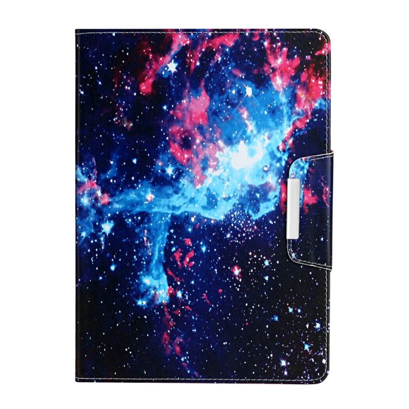 Leren Hoesje voor iPad 10.2" (2019) (2020) Kosmische Lucht