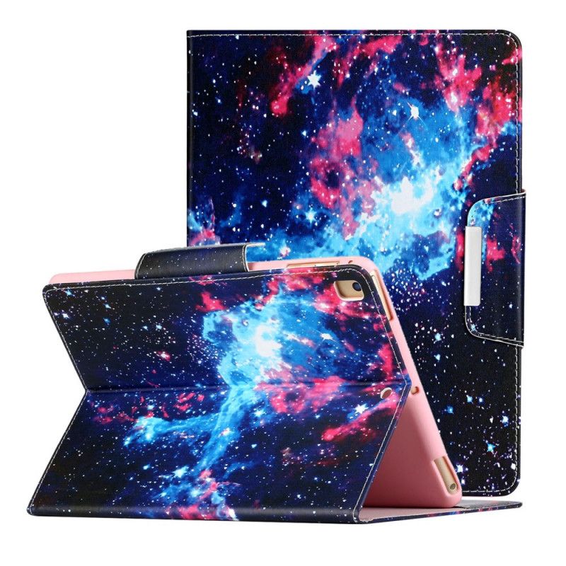 Leren Hoesje voor iPad 10.2" (2019) (2020) Kosmische Lucht