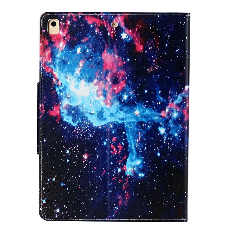 Leren Hoesje voor iPad 10.2" (2019) (2020) Kosmische Lucht