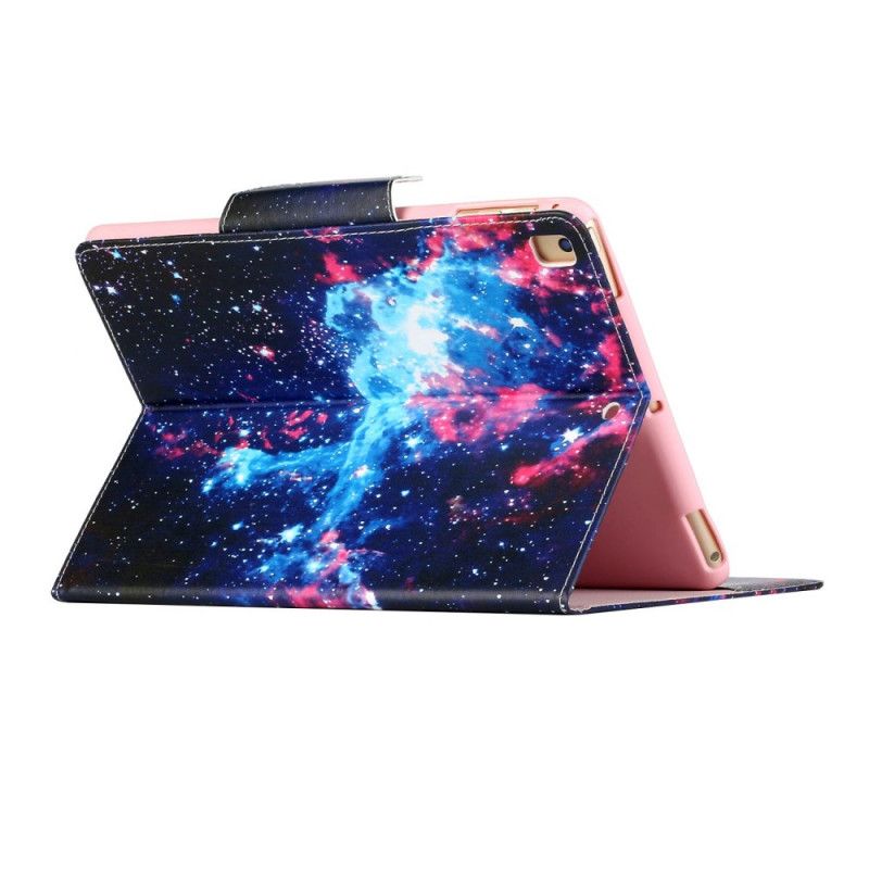 Leren Hoesje voor iPad 10.2" (2019) (2020) Kosmische Lucht