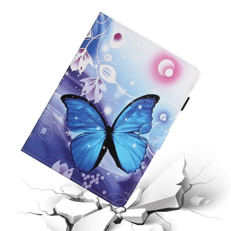 Leren Hoesje voor iPad 10.2" (2019) (2020) Magische Vlinder