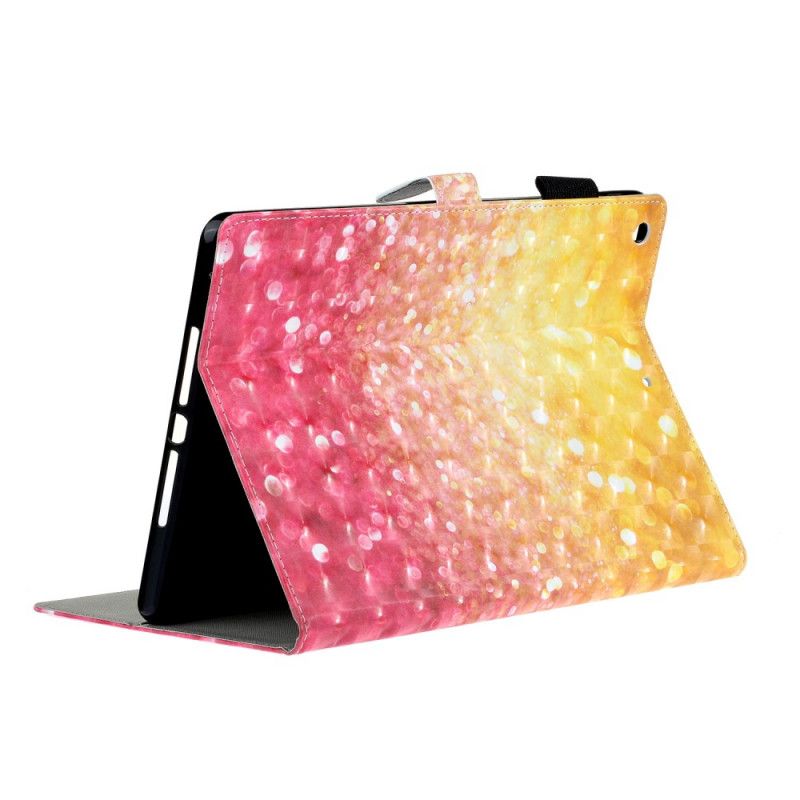 Leren Hoesje voor iPad 10.2" (2019) (2020) Verloop Glitter